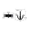 Boston BC5693 Automotive Parts Clips, Black, 10 per Bag