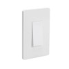Smart Light Switch Without Neutral Wire, Zigbee Single Rocker, 1-Pack,