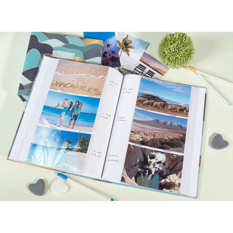 Exacompta - Ref 62662E - Ocean Wave Pocket Photo Album