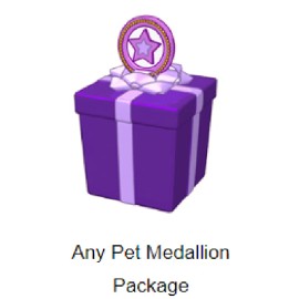 Webkinz Classic - Any Pet Medallion Box (*10 medallions per box!*) virtual code