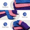 DK Essentials Premium Microfibre Hair Towels (65x25, Blue, Pink, Purple)
