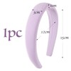 BOFUNX Headband Purple Headband Wide Hair Band Headband Hair Accessories