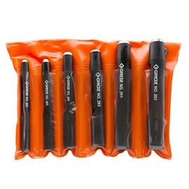 Groz 26391 Hollow Punch - Set of 6 pcs - 5mm, 6mm, 8mm, 10mm, 11mm, 12mm