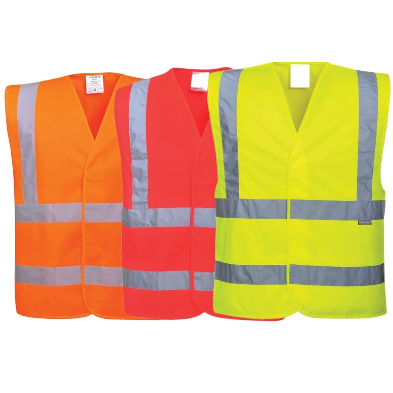 Portwest C470 Reflective Hi Vis Band and Brace Safety Vest