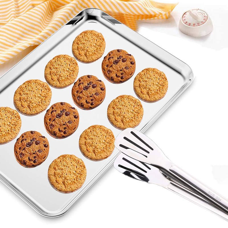 Baking Sheets Set of 2, Bastwe 20 inch Stainless Steel