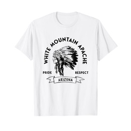 White Mountain Apache Tribe Native Indian Pride Arizona T-Shirt