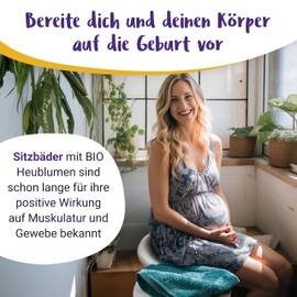 100% Organic Hay Flowers Pregnancy Bath | Hay Flower Bath for Birth Preparation from the 37th SSW - PregniVital®