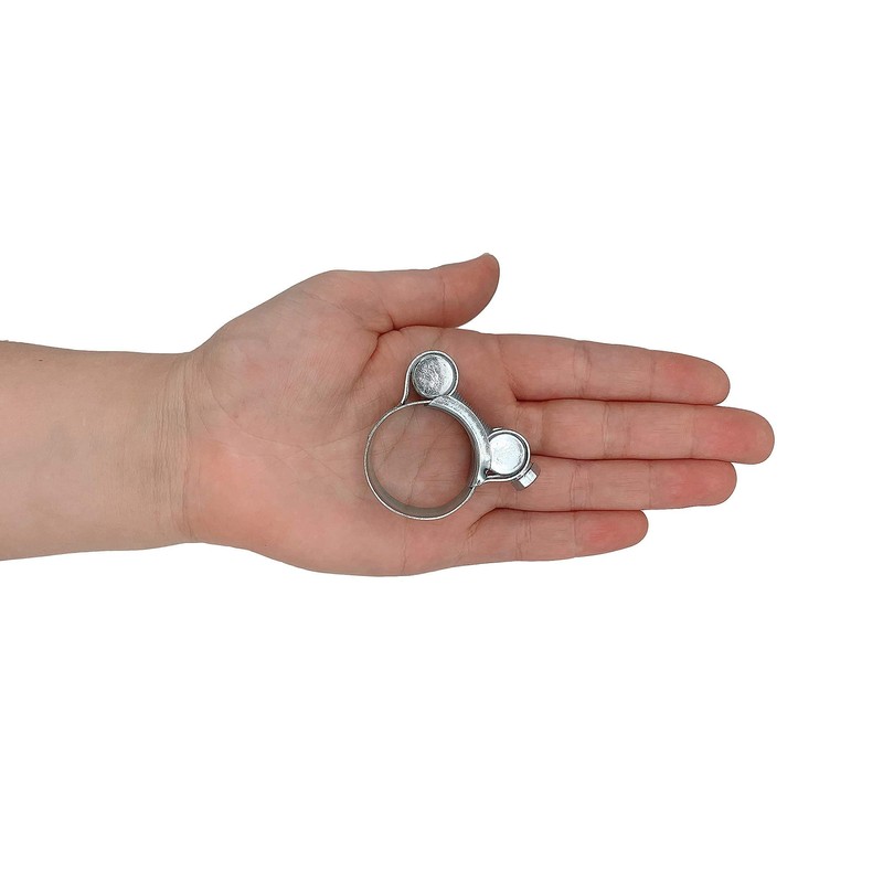 Diforma Pipe Clamps Reinforced Galvanised Steel for 26-28 mm Pipes