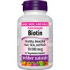 Webber Naturals Extra Strength Biotin 10,000mcg, 45 Vegetarian Capsules