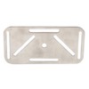 Diving Stainless Steel Weight Belt Keeper Buckle Adjustable Weight Webbing