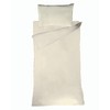 Plain Dyed Cotton Percal Cream 200TC Flat Sheet 180 x