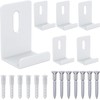 Metal Mirror Clips Wide Channel Mirror Hanger Clip Kit Large