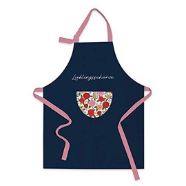 Grafik-Werkstatt Cooking Apron with Funny Saying | Favourite Apron, Blue/Pink