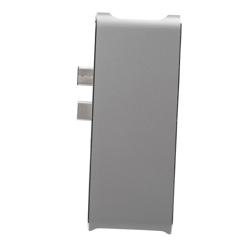 6 in 2 USB C Hub Aluminum Alloy Plug and