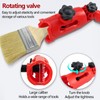 Extension Pole Attachments, Multi-Angle Paint Brush Extender Holder Universal Paint