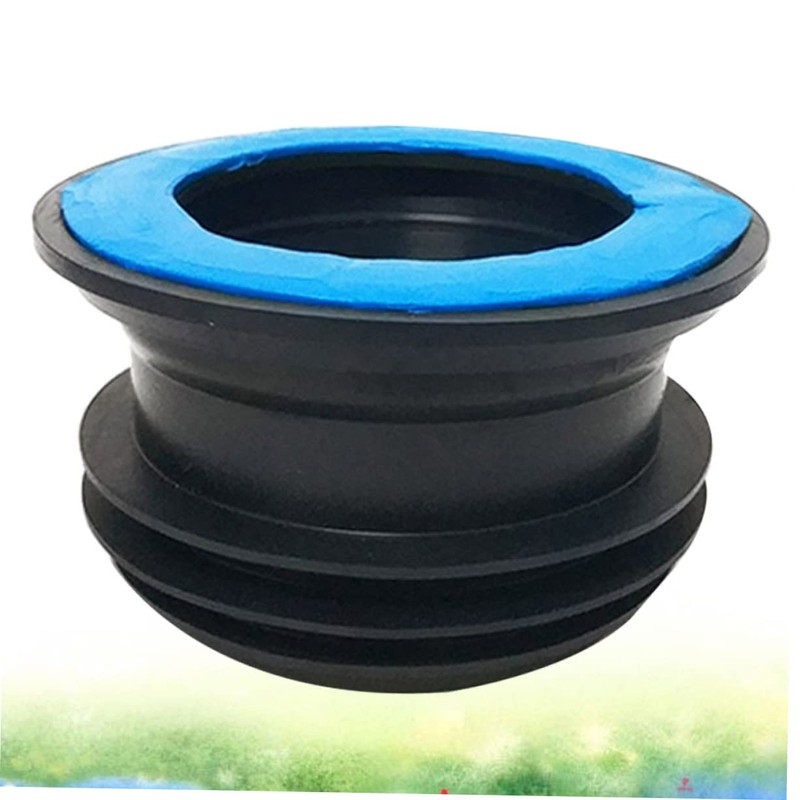 SHINEOFI Thickening Toilet Sealing Ring Blue Flange Ring for Toilet