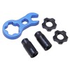 RISK 7pcs Titanium Alloy Bicycle Presta Valve Cap Strong Hardness