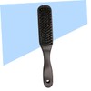 OHPHCALL 1pc Men Beard Brush Handle Pig Bristle Cleaning and