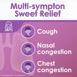 Menper Mucosan Kids Cough & Congestion - Grape Flavor , 4 fl oz
