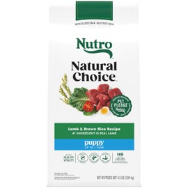 Nutro Natural Choice Puppy Dry Dog Food, Lamb & Brown Rice Recipe, 4.5 lb. Bag