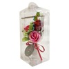 Q-FLA 775789 Soap Flower Bath Salt, Bouquet, Mini Bouquet, Rose