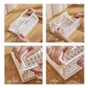 EURXLQ Pack of 6 Folding Boxes, 43 x 29 x