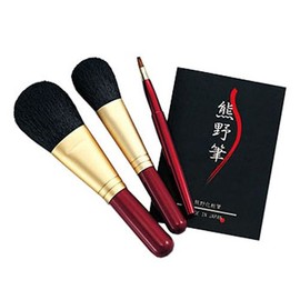 Kumano KFi-80R “Fude no Kokoro” (“Heart of the Brush”) Makeup Brush Set