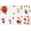 FINGOOO Christmas Window Clings Stickers 8 sheets Snowflake Window Decals