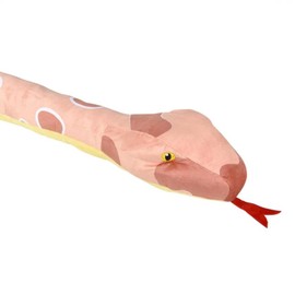 Forest & Twelfth Kids 67” Plush Snake Toy – Stuffed Animal Toys Made from 100% Recycled Material – Cute, Adorable, & Eco-Friendly Toy Snakes for 0+ Year Old Kids, Over 5 Feet Long! (Corn Snake)