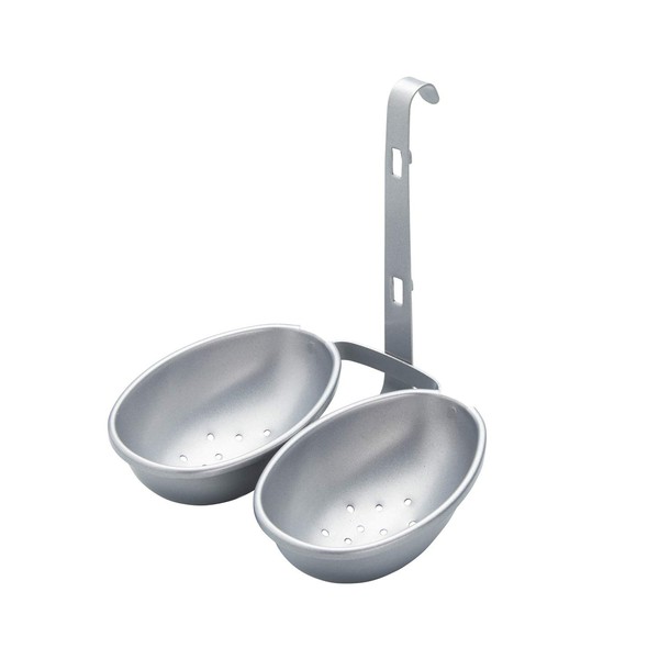 Kitchen Craft Non-Stick Double Egg Cup, one size, silver