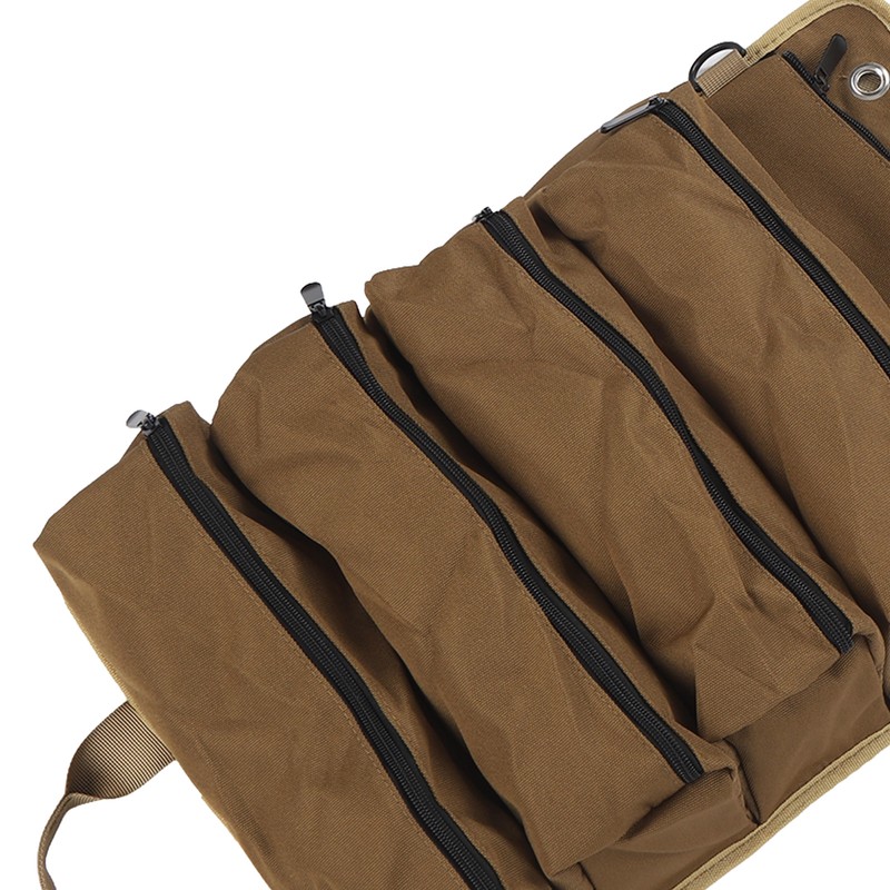 Tool Roll Up Bag Oxford Cloth Portable Multi Purpose Tool