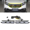 ECAHAYAKU Front Bumper LED Grille Amber Turn Signal Light Driving