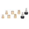 Pressure Washer Adapter Set Water Pipe Quick Disconnect Kit Fittings