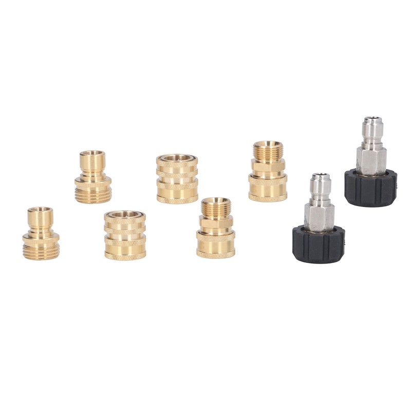 Pressure Washer Adapter Set Water Pipe Quick Disconnect Kit Fittings