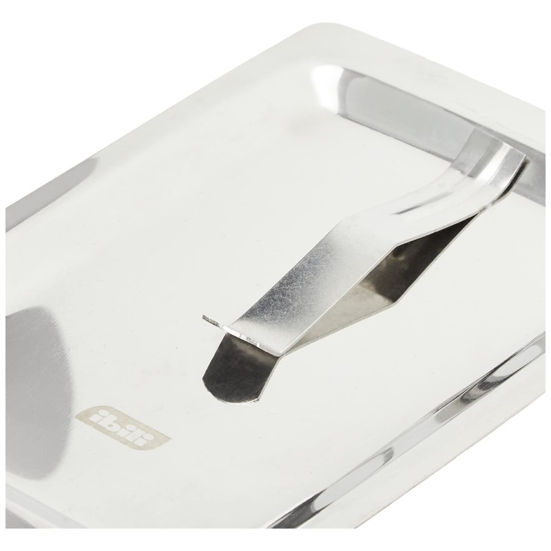 Ibili "Bistrot Stainless Steel Bill Holder, Silver, 17 x 10.5