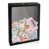 Hodeframe 8x10 Wine Cork Shadow Box with Slot on Top,