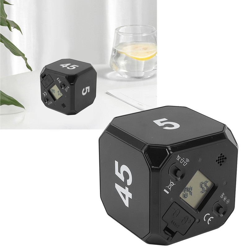 Kitchen Timer Portable Modes Adjustable 5 15 25 45 Min