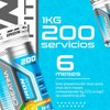 Creatina Monohidratada Iron Fit 1kg Sabores 200 Servicios