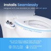 LUXE Bidet NEO 120 - Self-Cleaning Nozzle, Fresh Water Non-Electric