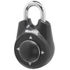 Master Lock 1500iD Set Your Own Directional Combination Padlock, Black