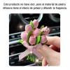 Dolores Kit Ambientador Auto Aire Flores Aromaterapia Difusor Coche