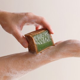 Alepia handmade Aleppo soap 40% bay oil 200g luxury soap natural vegan soap cold-roll method / 알레피아 수제 알레포비누 40%월계수오일 200g 명품비누 천연비건비누 콜드론 공법