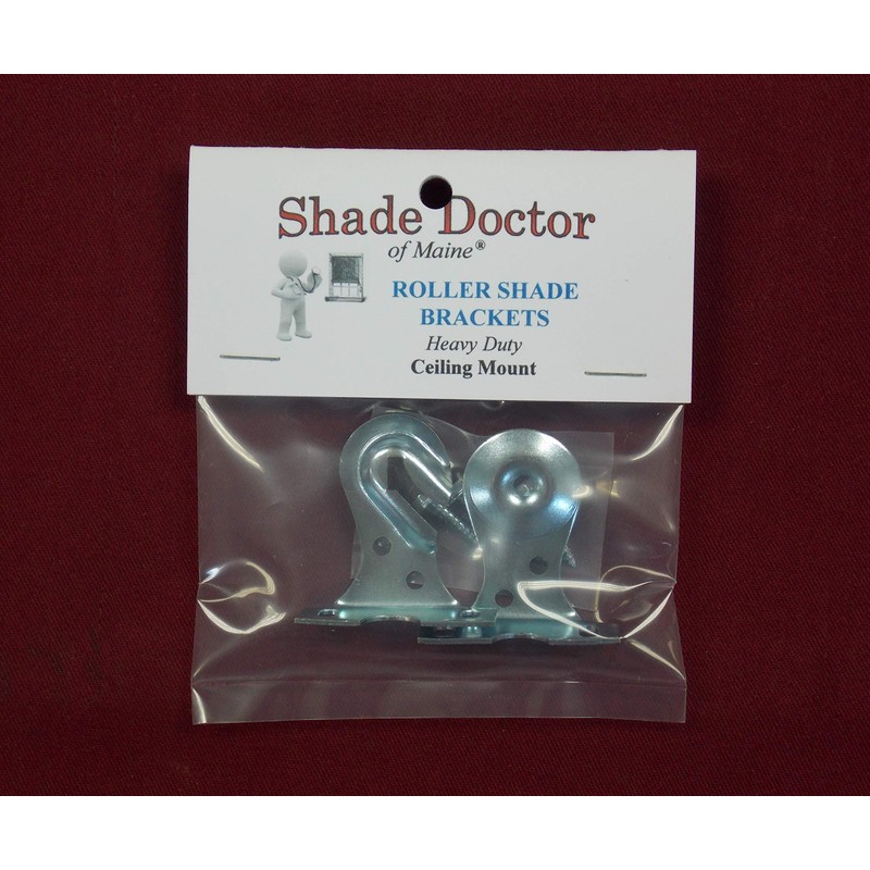 Shade Doctor of Maine 1 pair Roller Window Shade CEILING