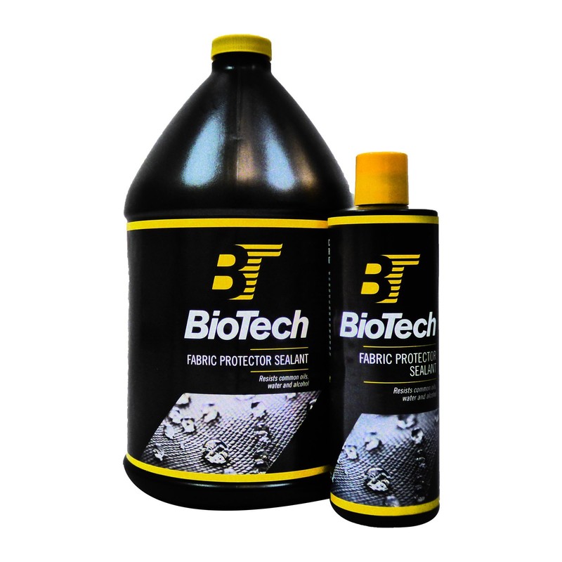 BioTech Fabric Protector Sealant, Seals Upholstery and Fabric, Long Lasting,