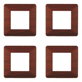 Compatible ViMAR Plana, plastic plates set, 4 pieces, 2 places for replacing existing plates - fits perfectly on the original holder