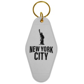 BLUEVOGUE (USA Design) Reproduction Vintage Hotel/Motel Key Chain, American, Miscellaneous Goods, Double-Sided, Hot Stamped