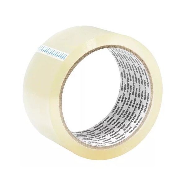 Surtek Cinta Transparente Para Empaques 2puLG 40m Adhesiva Surtek