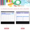 Desk Calendar 2025 Landscape Monthly Calendar, Calendar 2025 Desk Calendar,