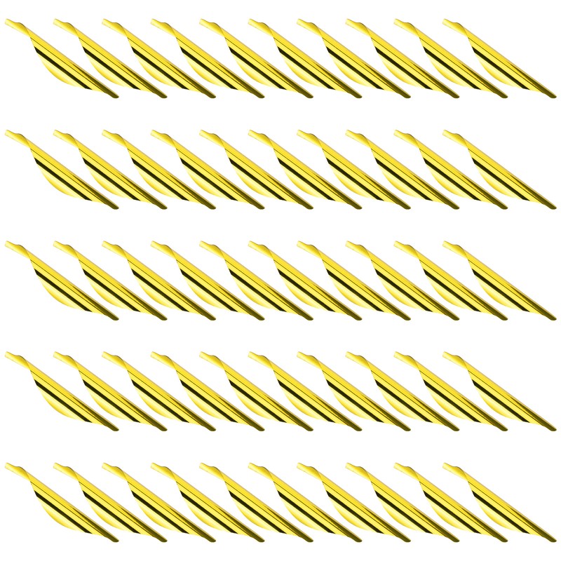 50Pcs 2.4in Arrows Vanes DIY Spiral Feather Wing Competitive Bow