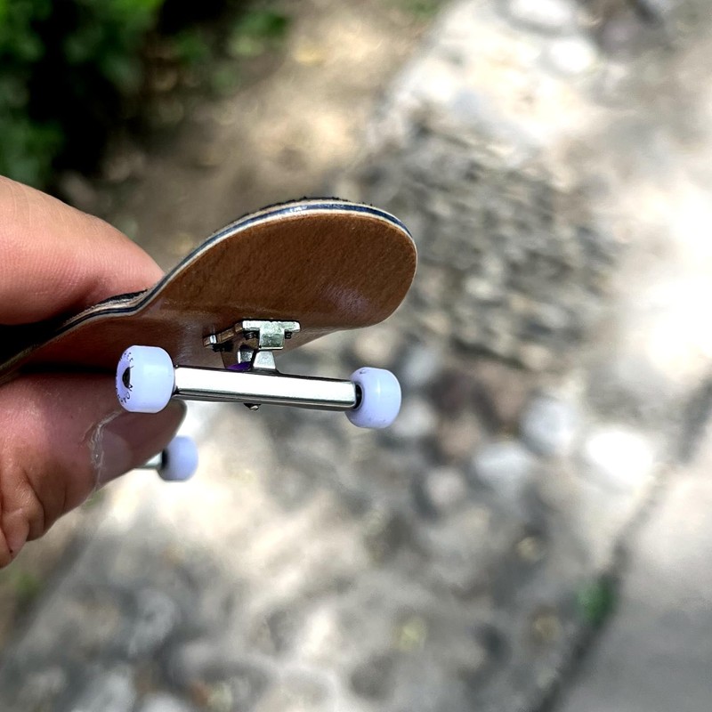 NOAHWOOD DIY Pro Fingerboard Ark i Truck 35mm (Silver)